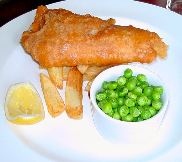 There's nothing like traditional fish n' chips!
